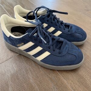 Adidas Spezial  Blue and Cream Sneakers
